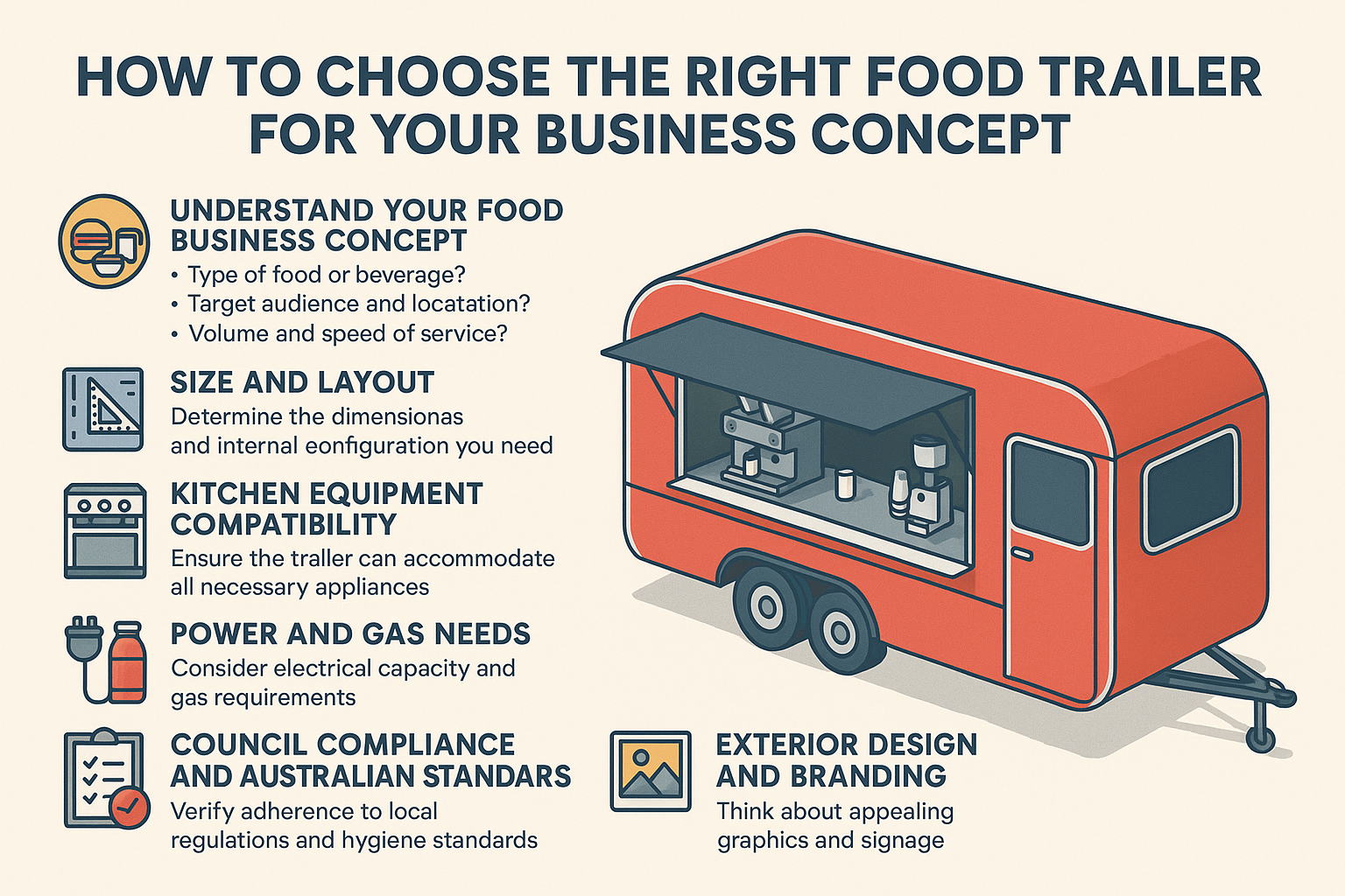 How to Choose the Right Food Trailer for Your Business Concept