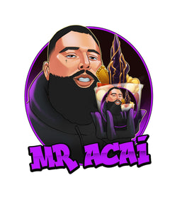 logo of mr acai client of bondi food trailers