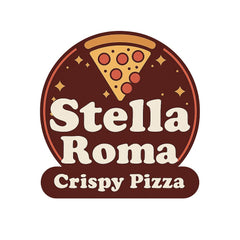 logo of stella roma pizzeria food trailer client of bondi food trailers