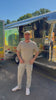 video of owner of bondi food trailers providing tour of airstream food trailer