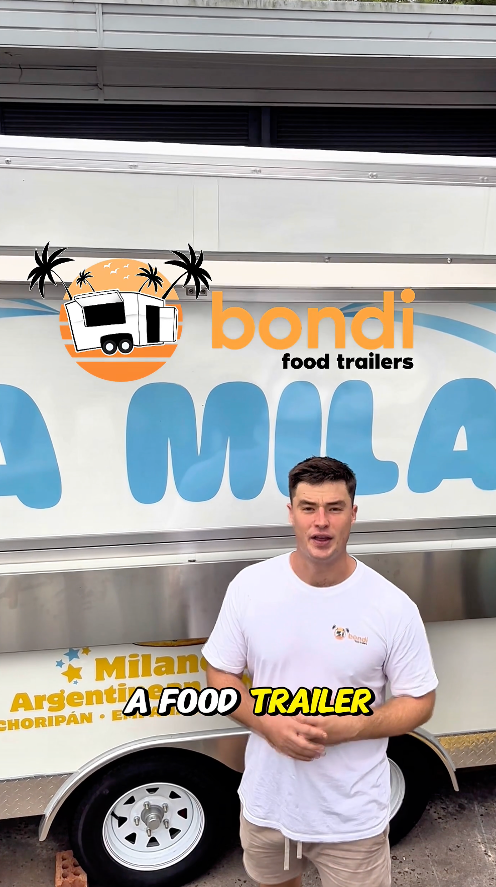 walk through of 4m food trailer